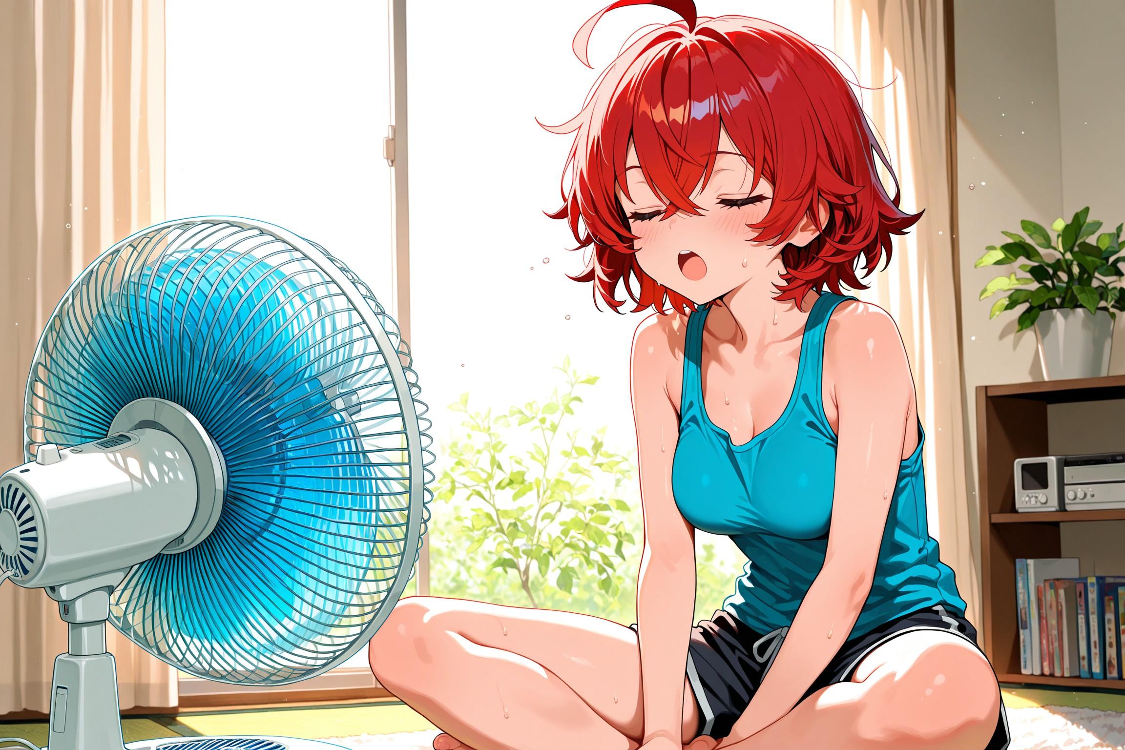 あぢぃ～
