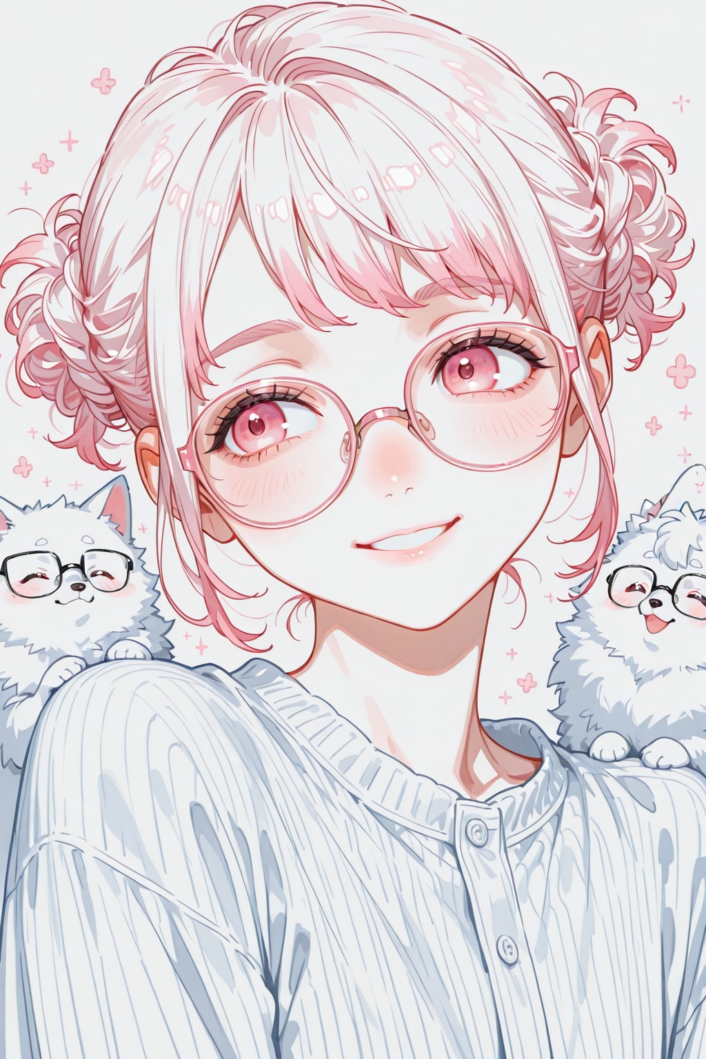 今日の眼鏡っ娘　2／18 | の人気AIイラスト・グラビア