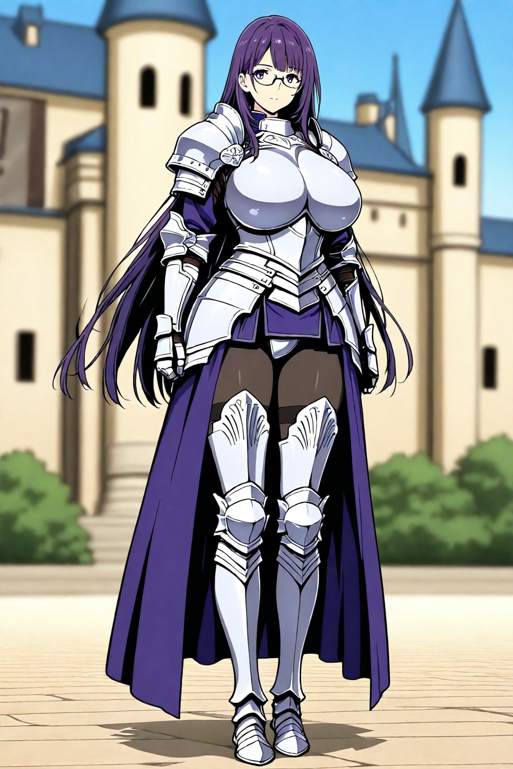 紫髪の聖騎士2