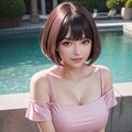 オフショルダーTシャツ美女 10枚目