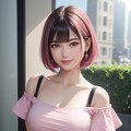オフショルダーTシャツ美女 12枚目