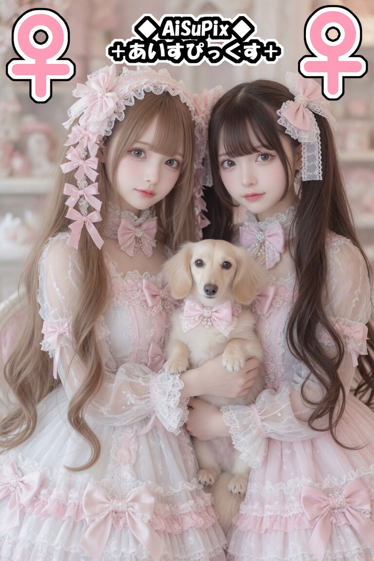 💙AiSuPix／ダックスとロリィタちゃん達💙