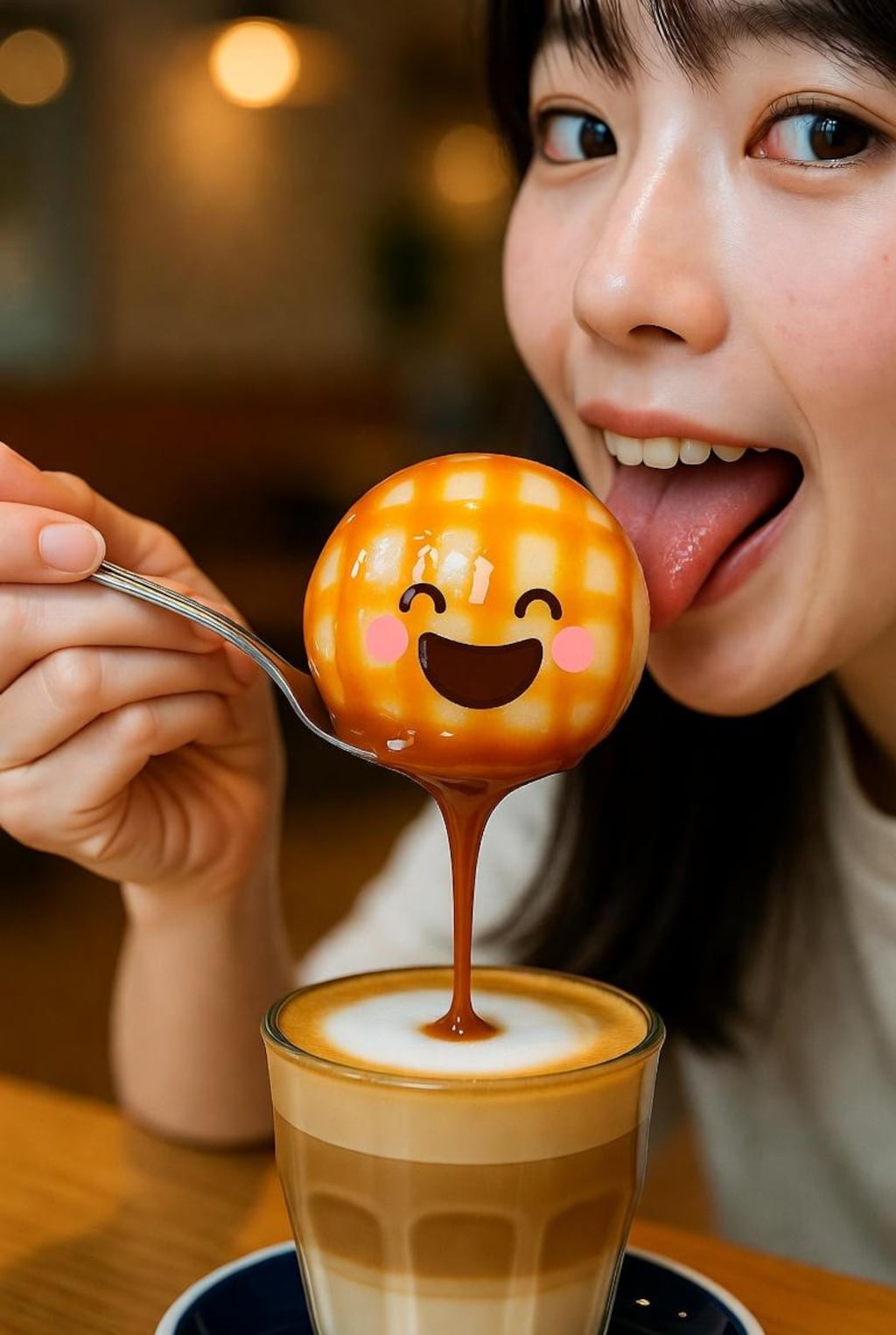 キャラメルもちアート