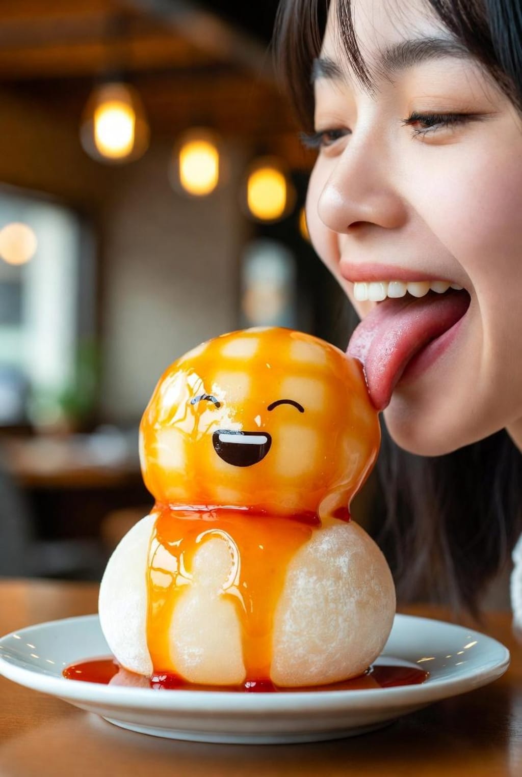 キャラメルもちアート