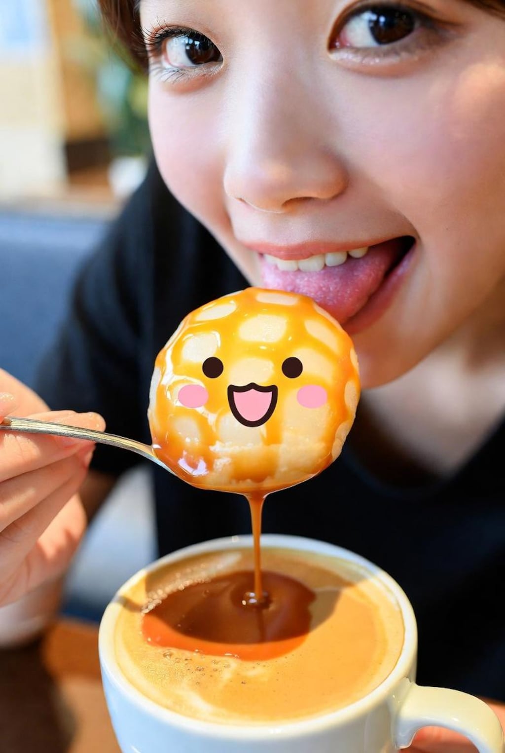 キャラメルもちアート