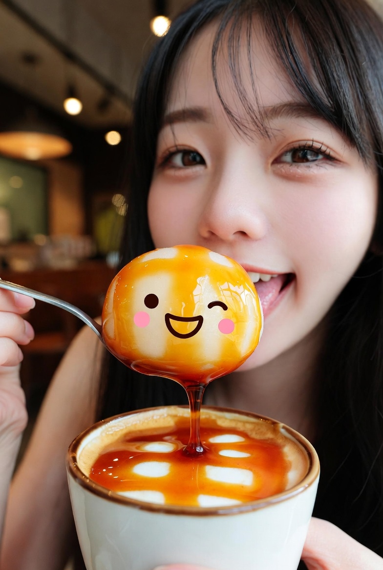 キャラメルもちアート | の人気AIイラスト・グラビア