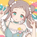 可愛いプロンプト 2枚目