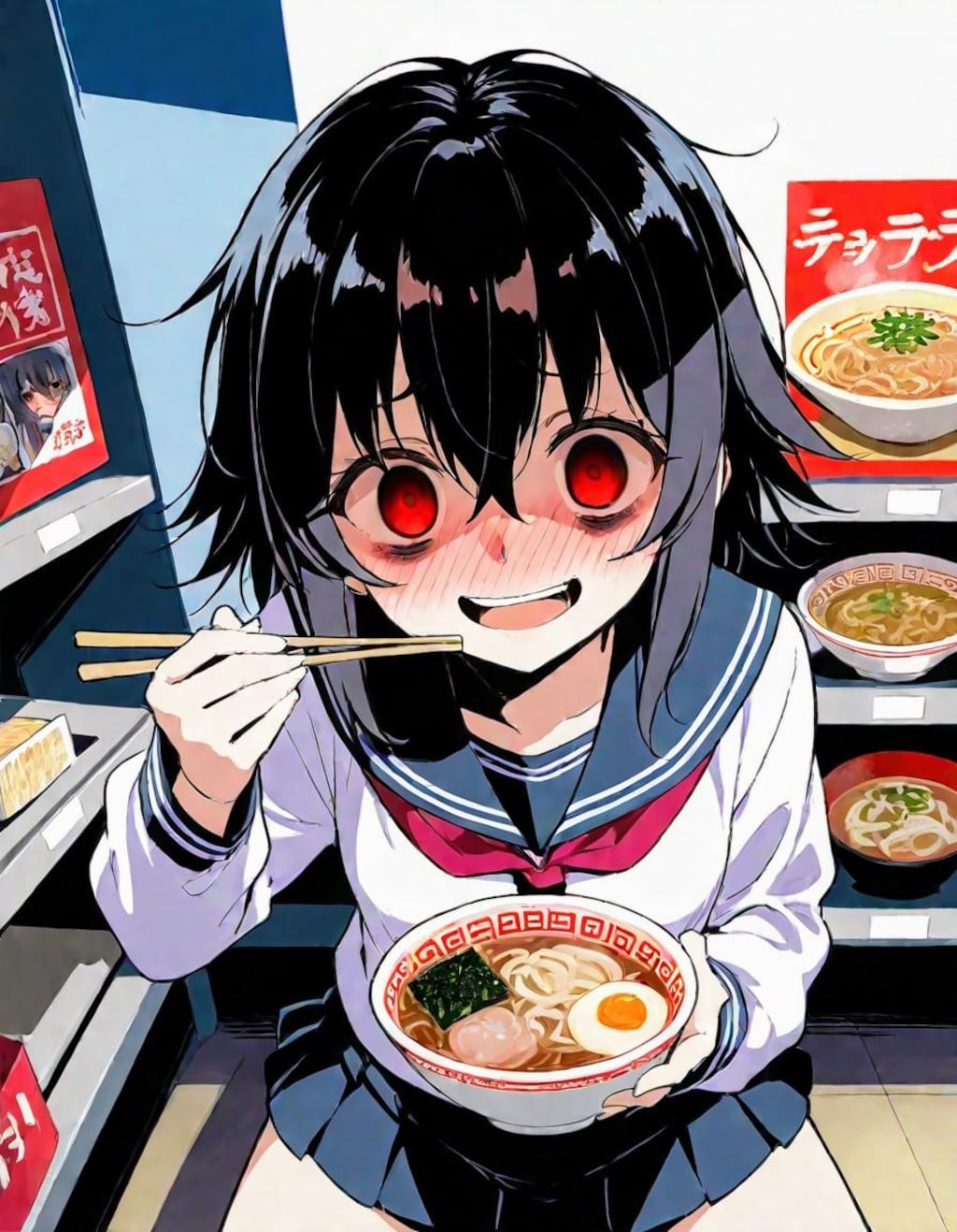 ヤンデレ🍜ラーメンマンガ