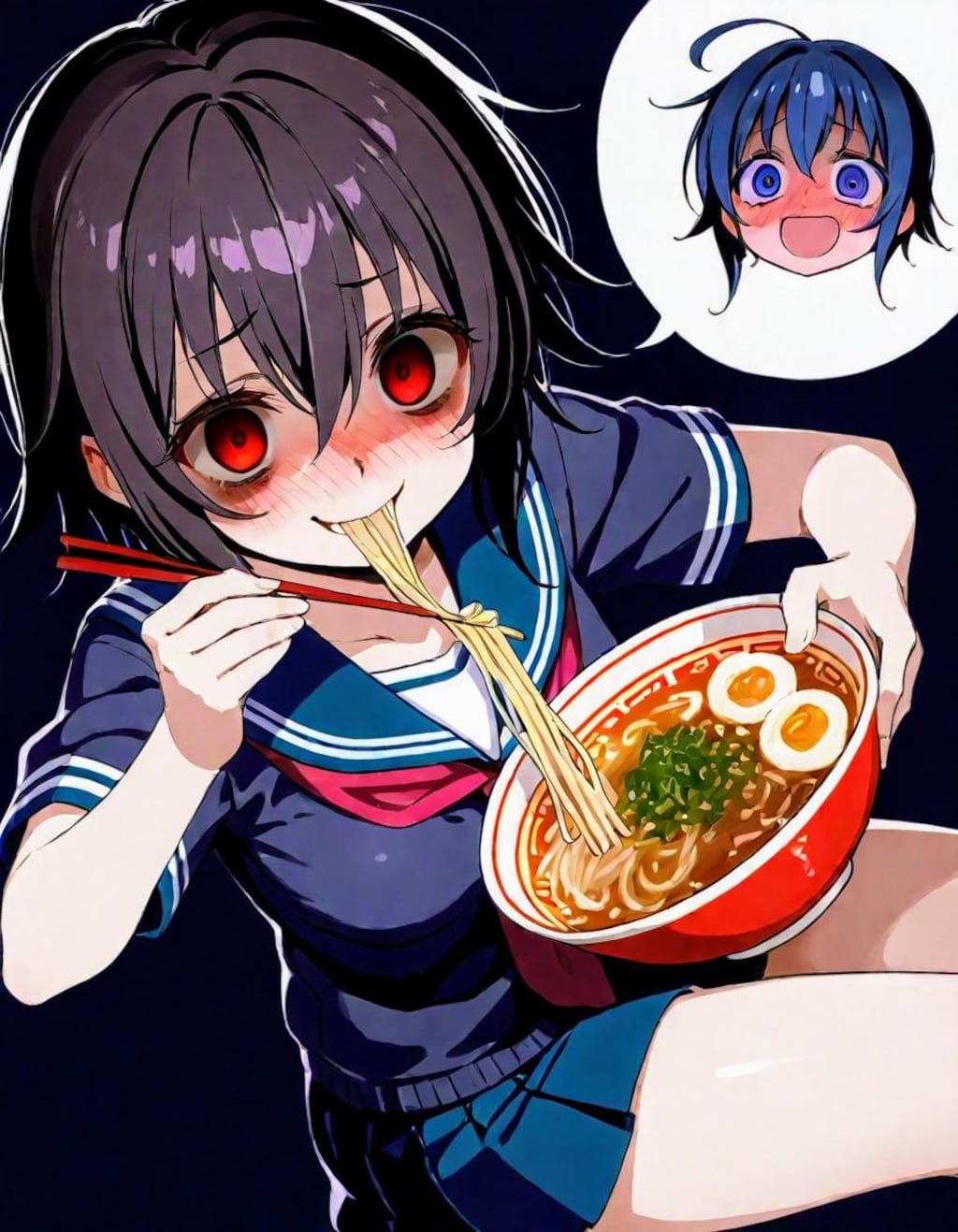 ヤンデレ🍜ラーメンマンガ