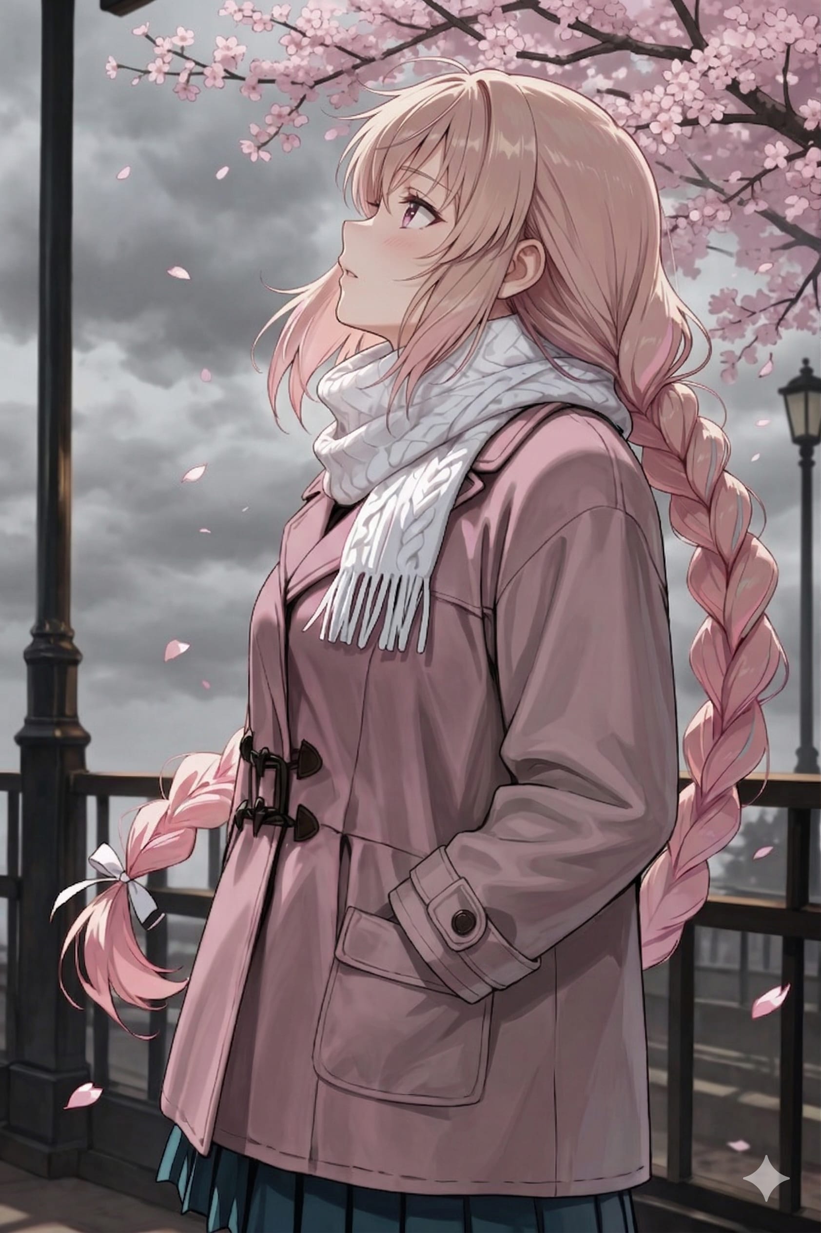 この季節、着るもの難しい… | の人気AIイラスト・グラビア