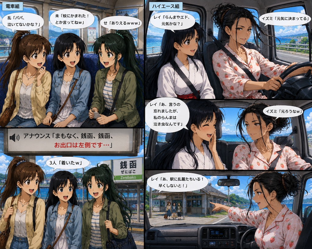 火野神社水泳部　トライアスロン編第36話２