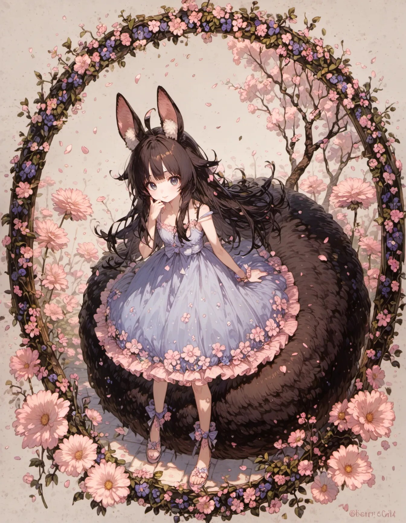 The Garden Within the Frame | の人気AIイラスト・グラビア