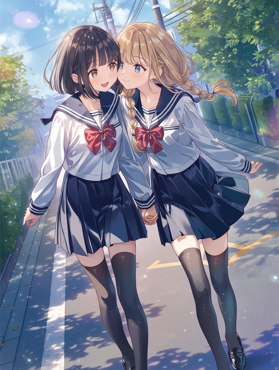 キスしたい二人のJK191