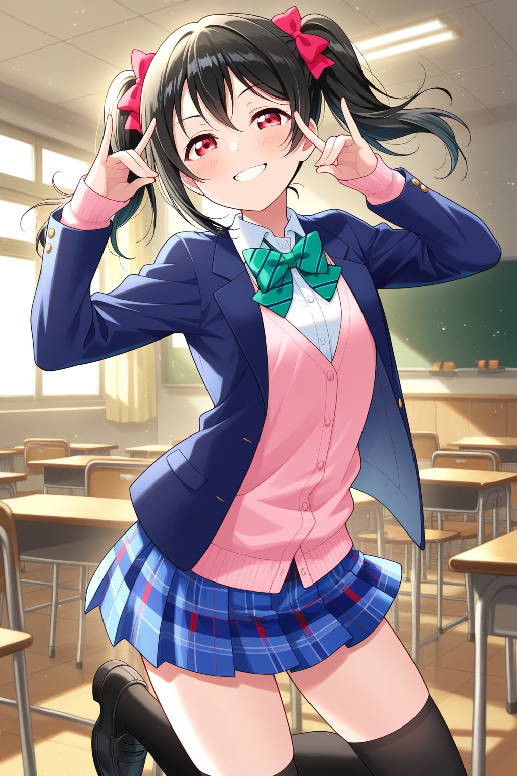とあるアイドルのコスプレをする凛ちゃん