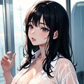 通勤中の急な豪雨 2枚目