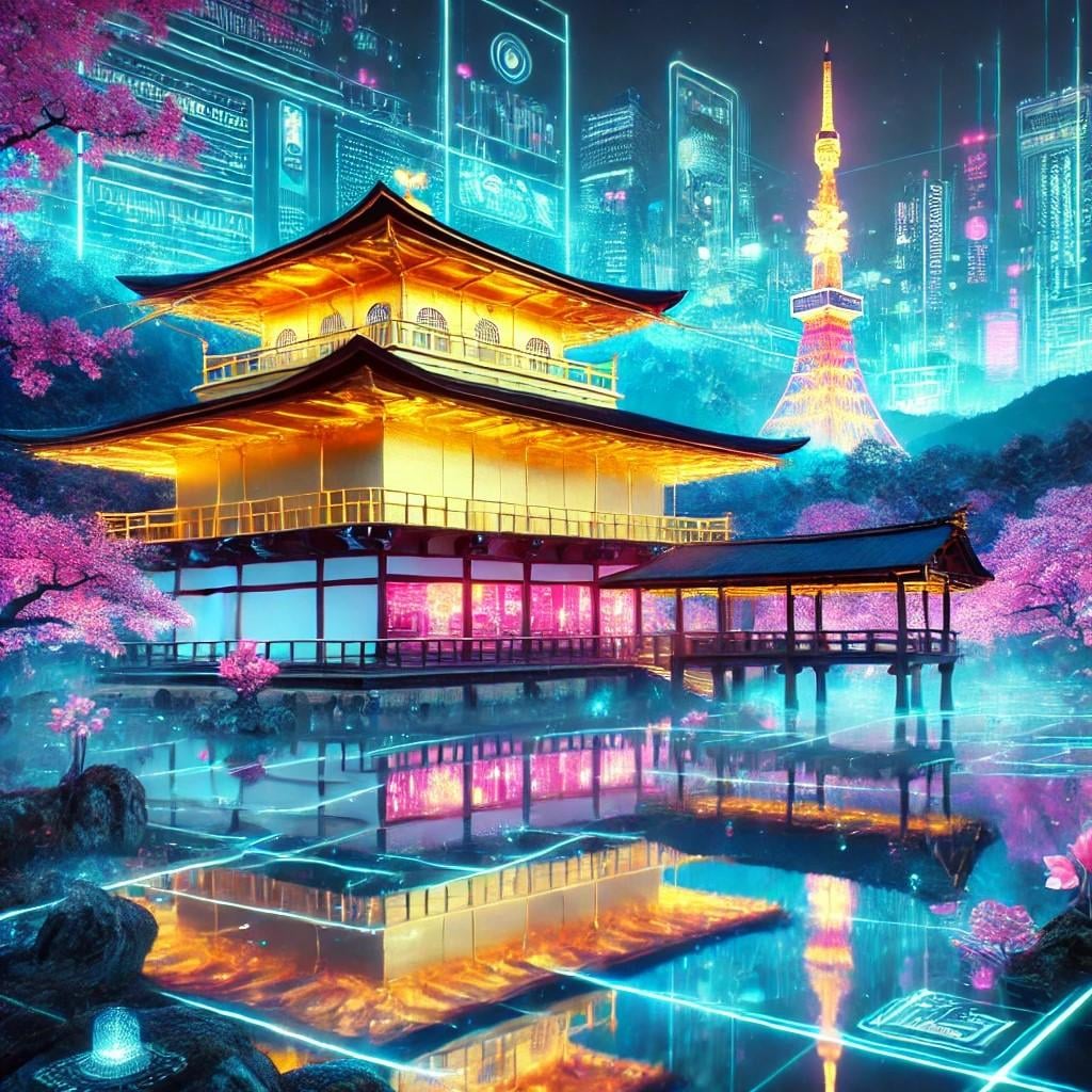 サイバーパンクな金閣寺