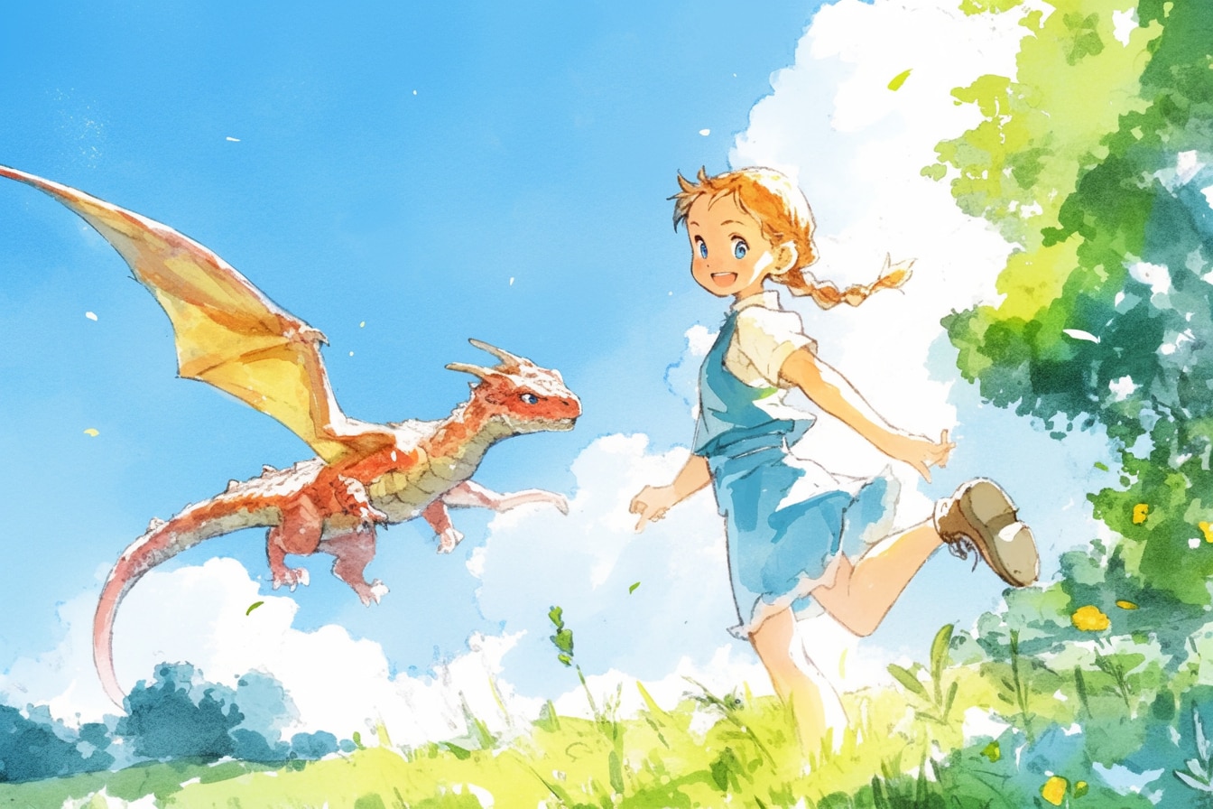 ドラゴンと少女（竜騎士）159 | の人気AIイラスト・グラビア