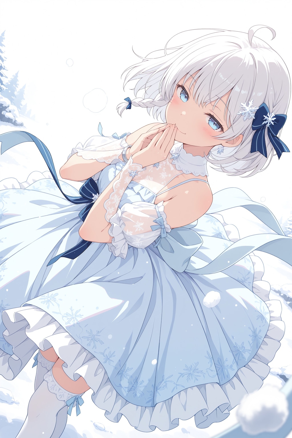 銀世界のロリータ