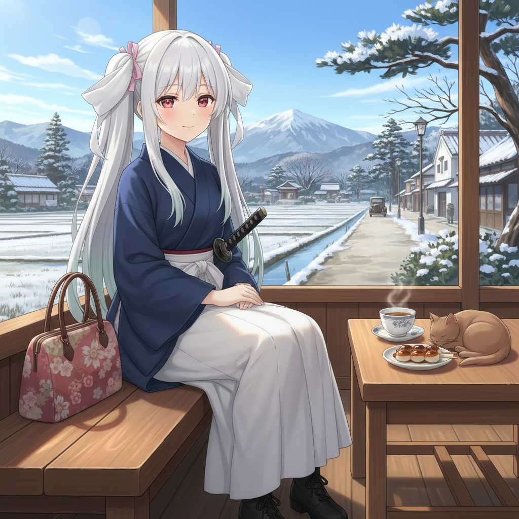 白ツイさん。大正ロマン