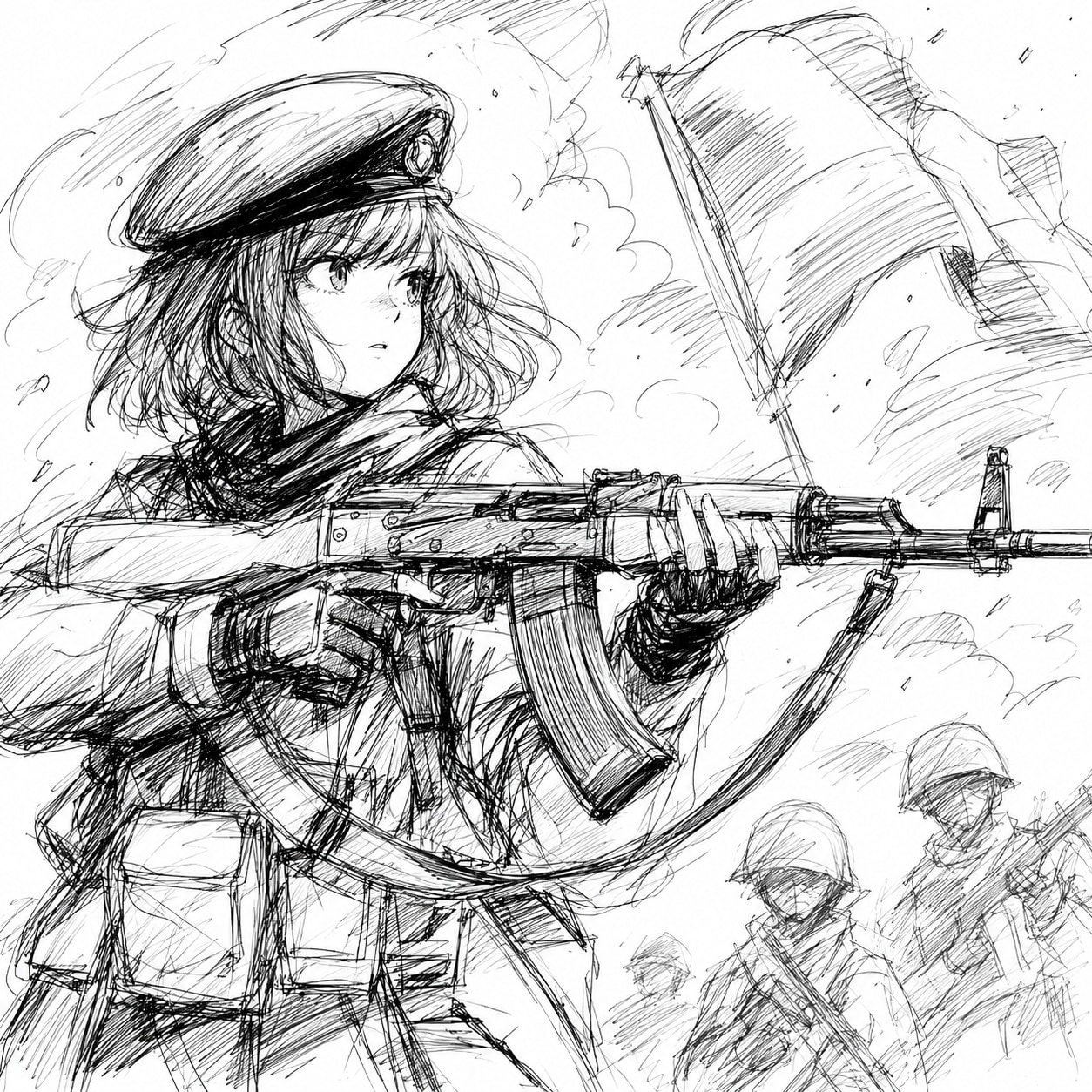 ラフ11 | の人気AIイラスト・グラビア