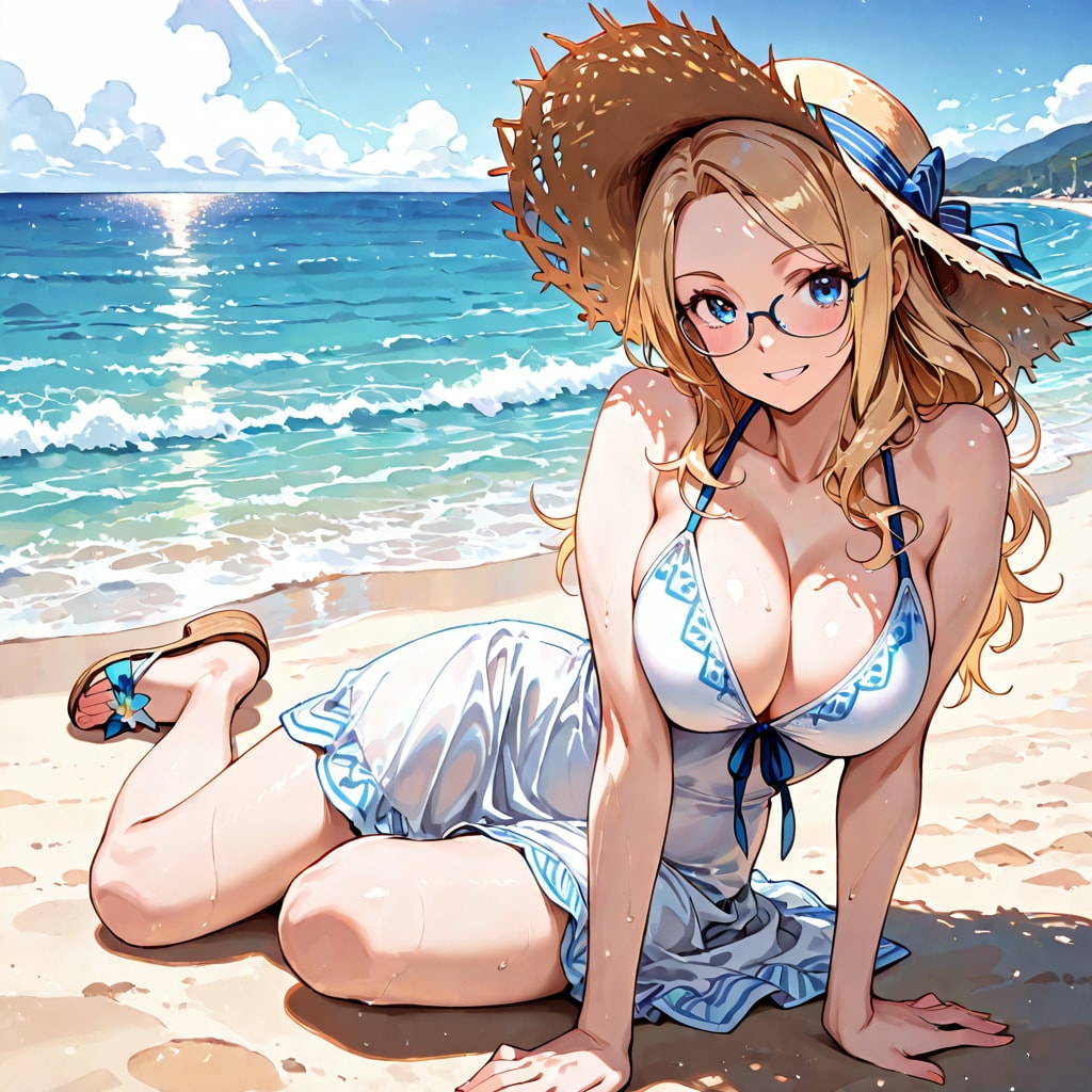 <ブロンドちゃん>やりすぎたかなぁ😅