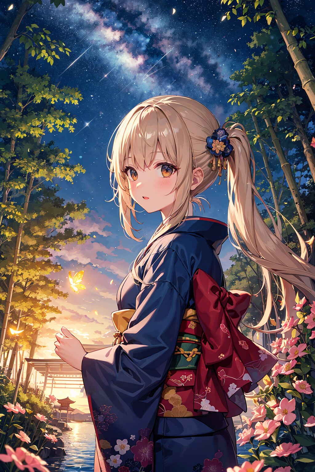 七夕金髪ちゃん