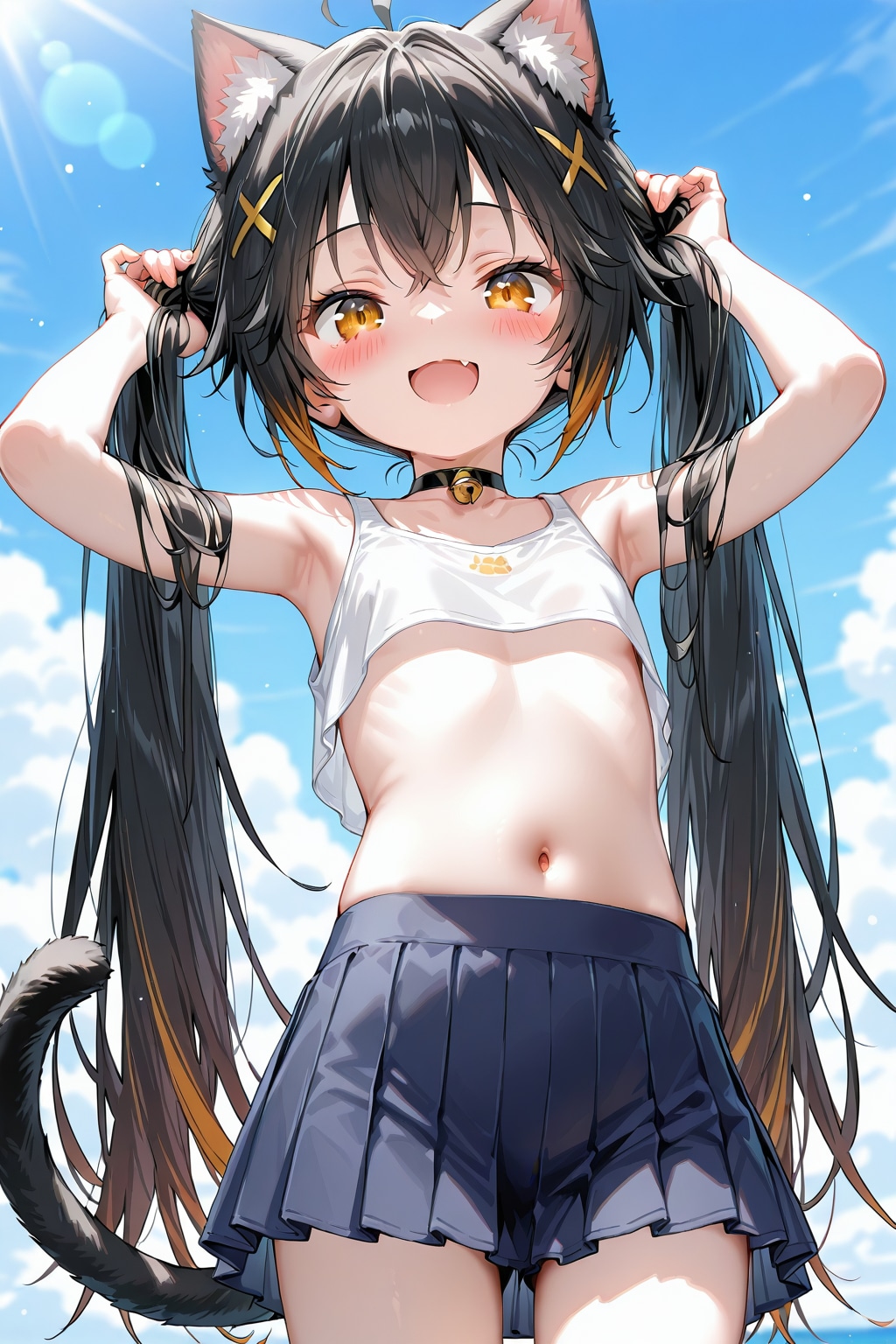 ネコミミツインテ