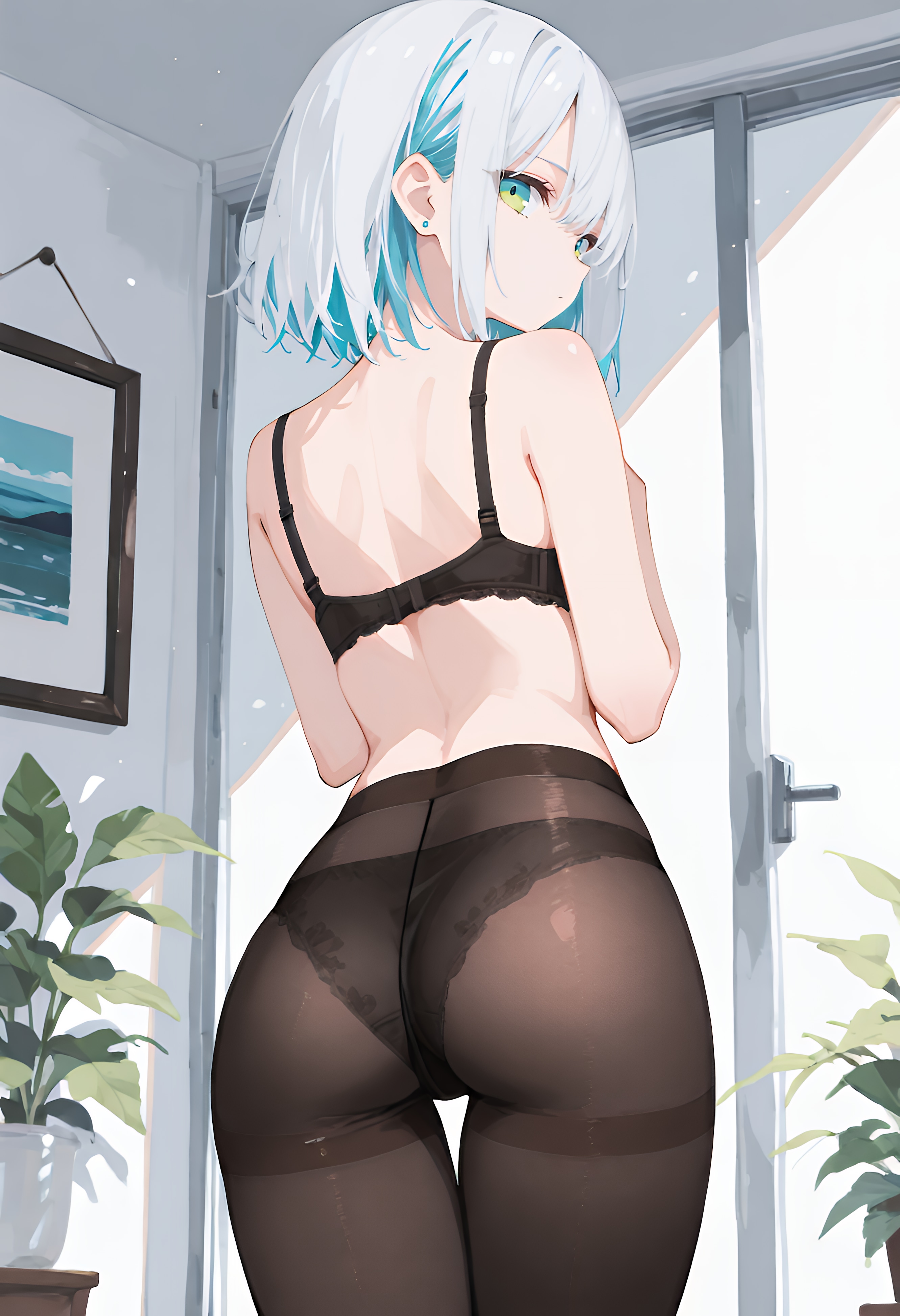 パンストおしり