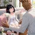 新婚イチャイチャ さやかさんと足の裏怪人 2枚目