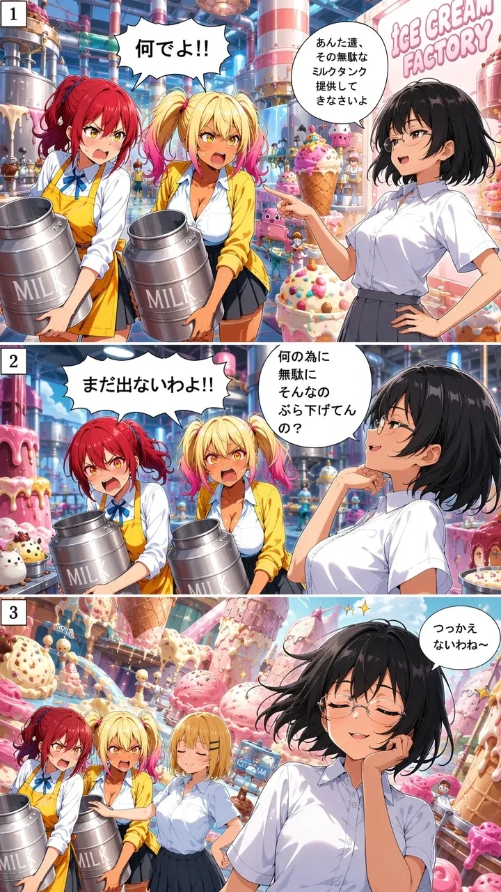 うちの娘集合。