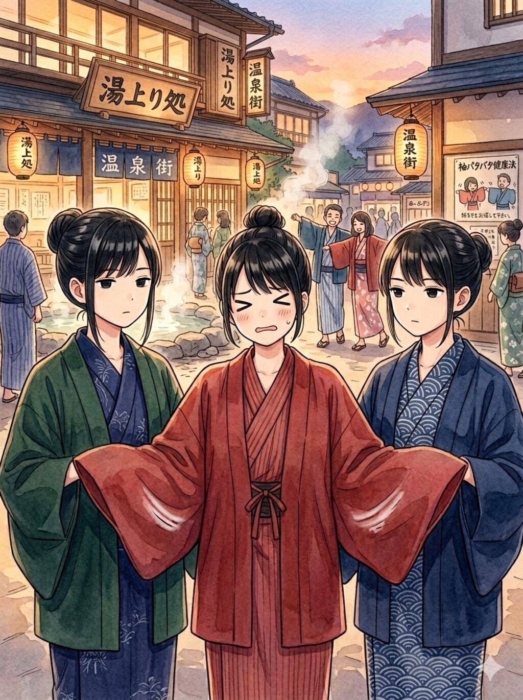湯上りアイス食べ過ぎ事件