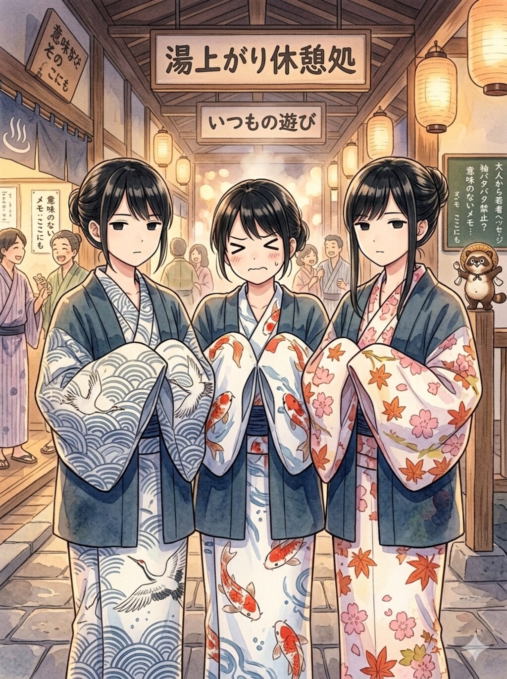 湯上りアイス食べ過ぎ事件