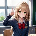 同じクラスの女の子 4枚目
