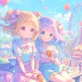 二人の遊園地 5枚目
