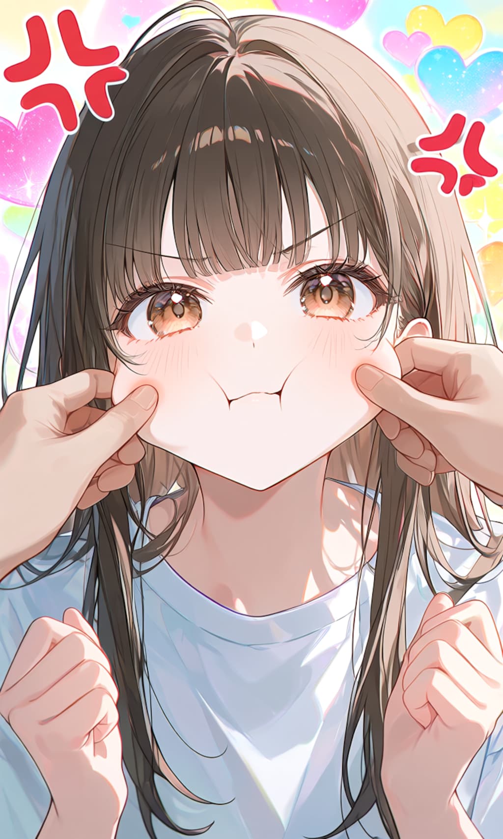 【うちの子】メグ姉ちゃんのほっぺ
