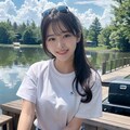 キャンプ女子 2枚目