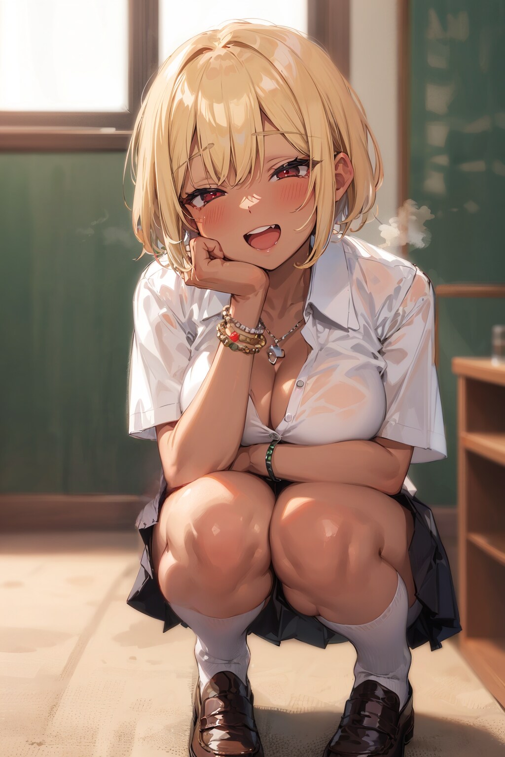 あ〜パンツ見ようとしてる〜♪
