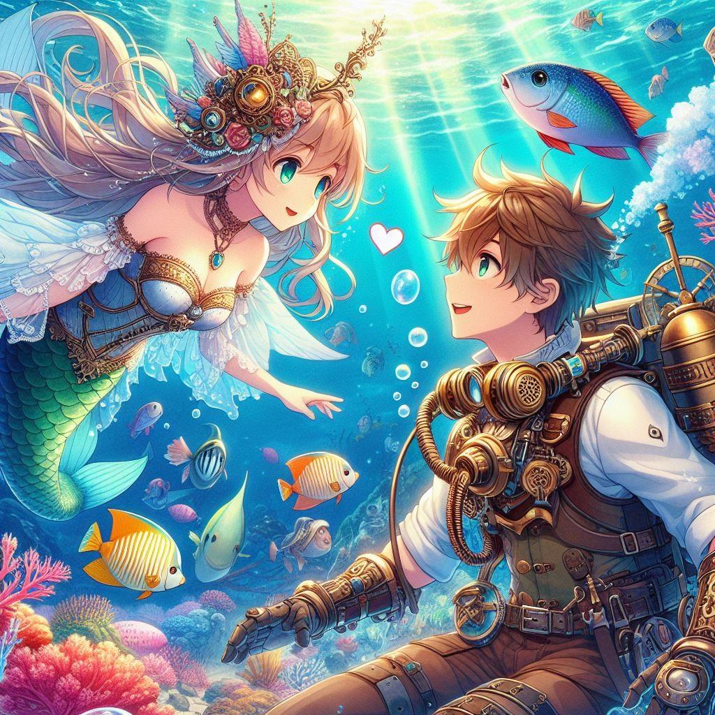 人魚と少年
