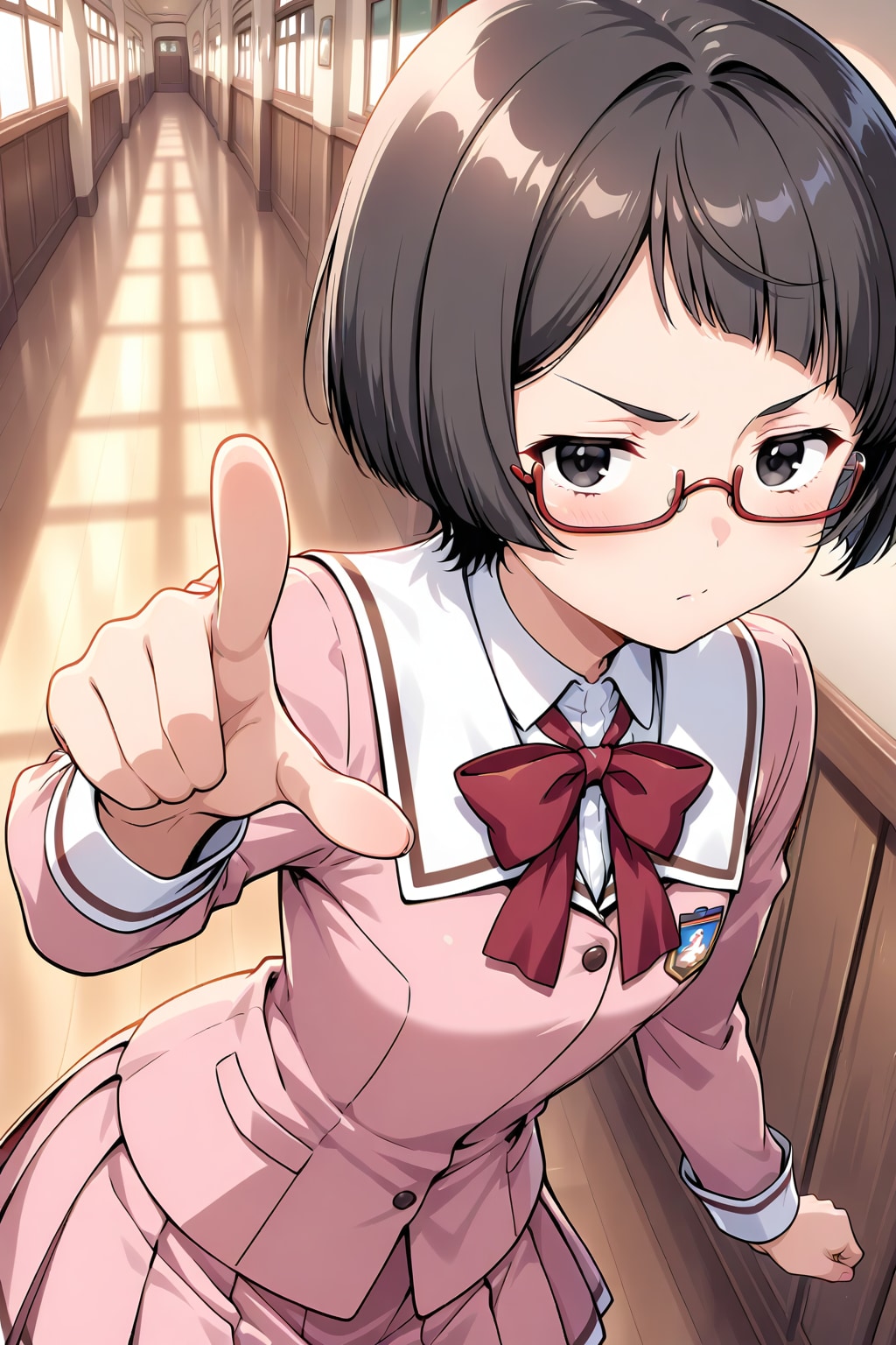 人を指差してはいけません