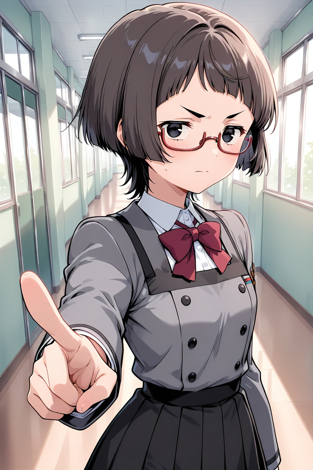 人を指差してはいけません