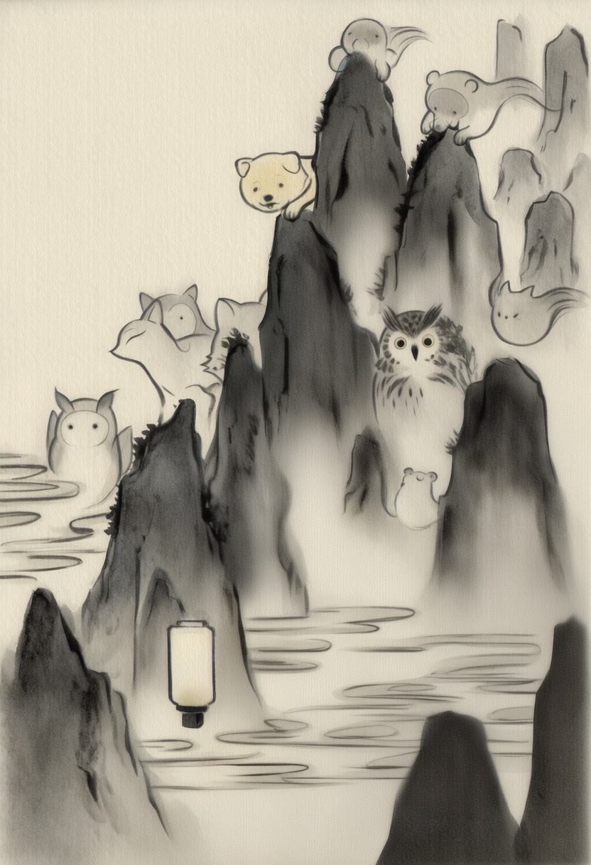 山の化け物たち | の人気AIイラスト・グラビア