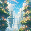 分厚い雲を抜けた先の風景 2枚目