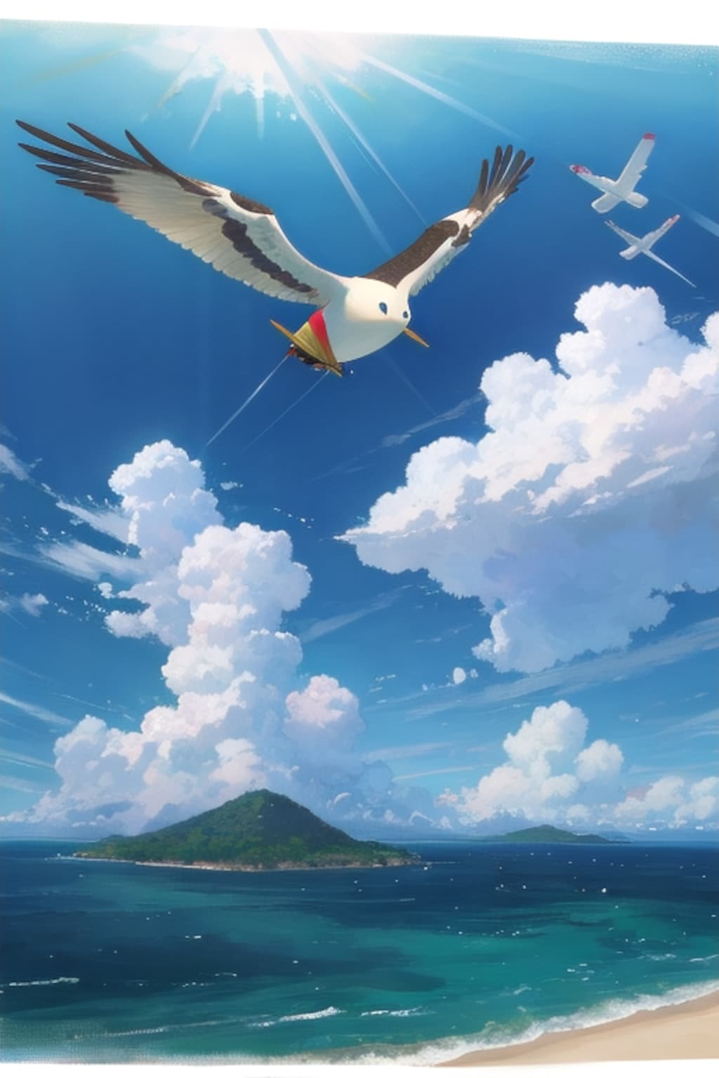 海を飛ぶ夢
