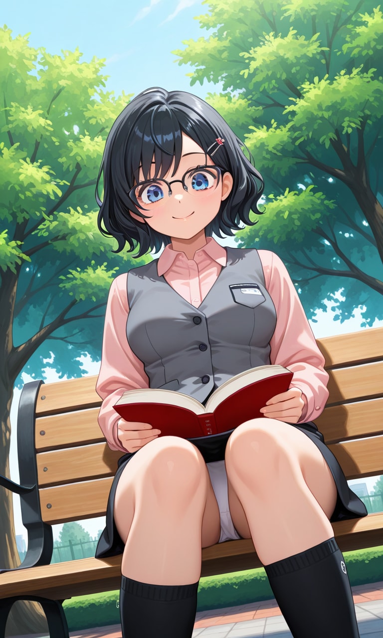 【受付嬢】病院の受付の姉ちゃん休憩中