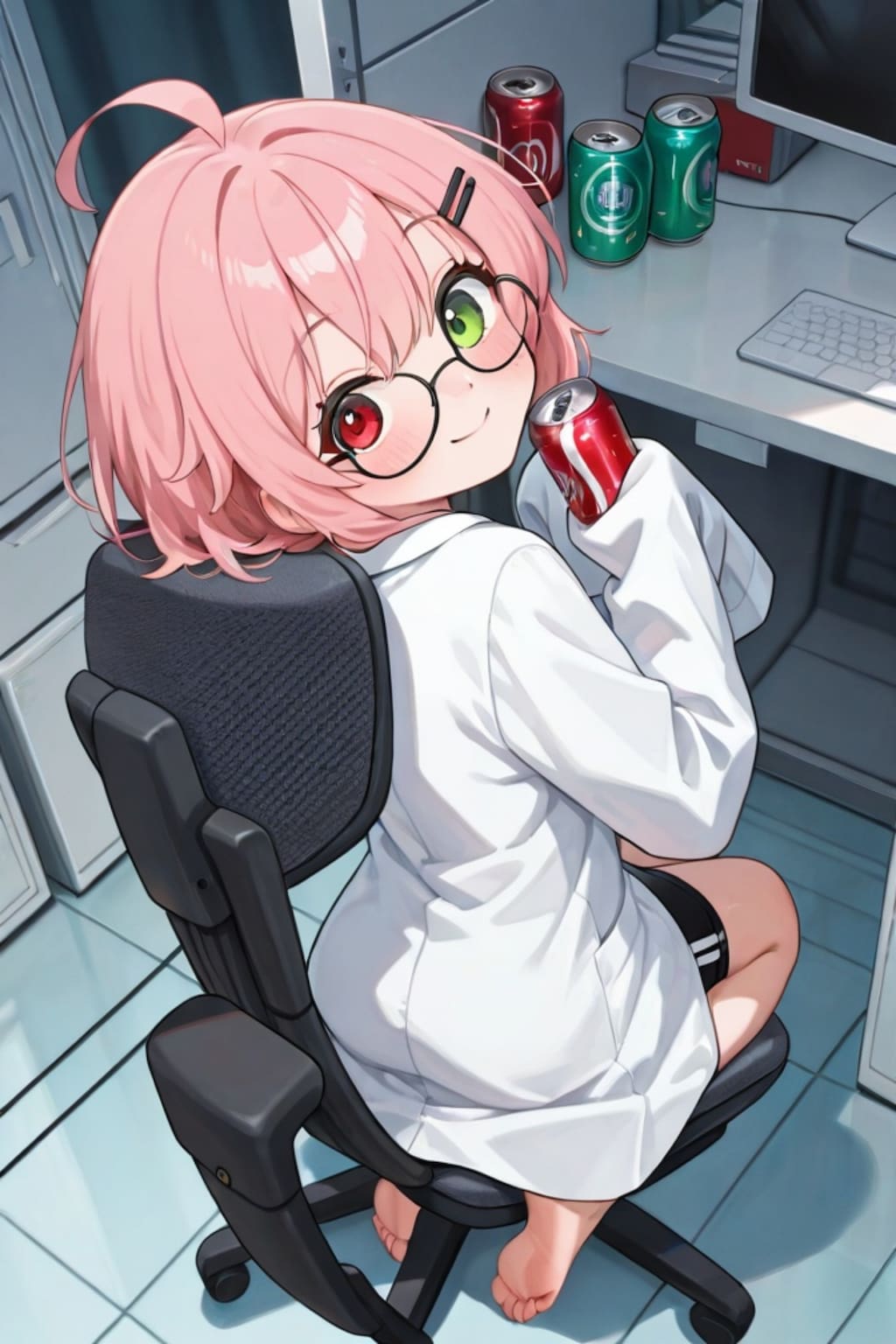 ピンク髪ちゃん