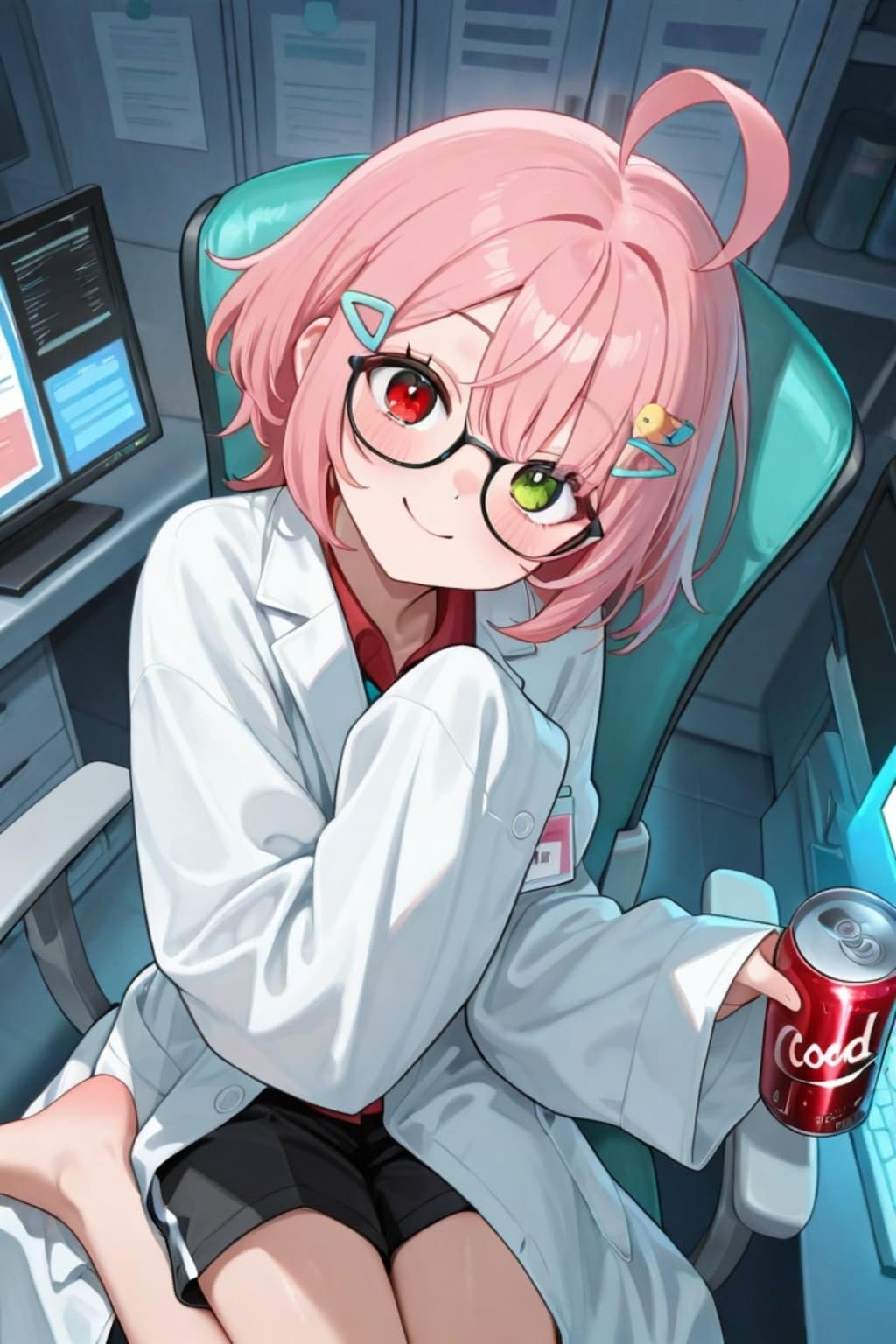 ピンク髪ちゃん