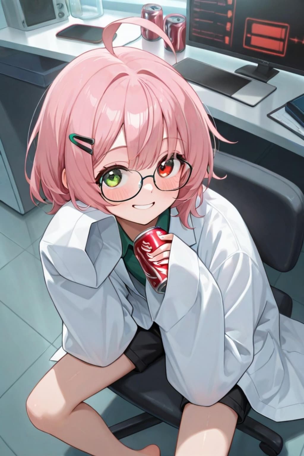 ピンク髪ちゃん