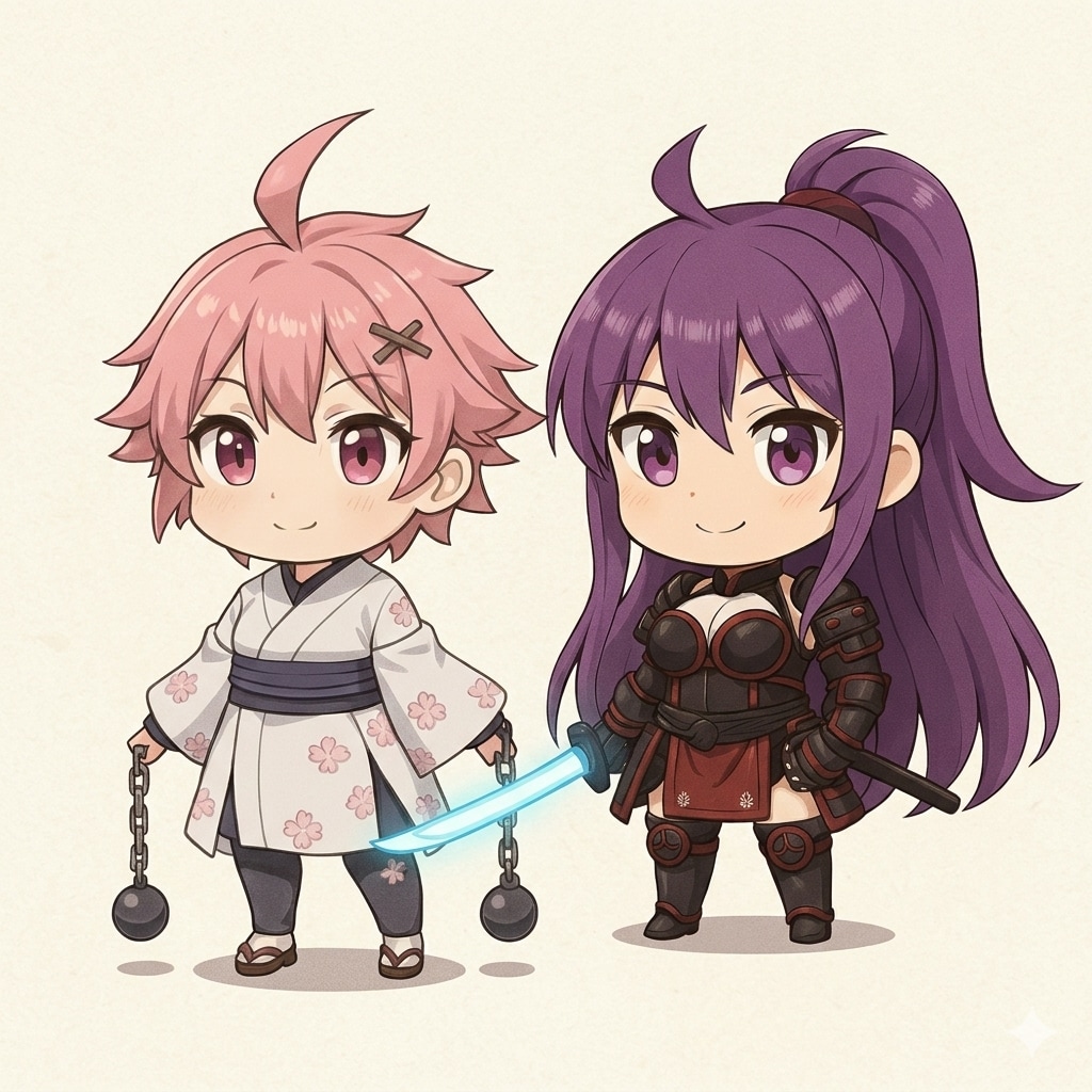 うちの子ちびキャラ化