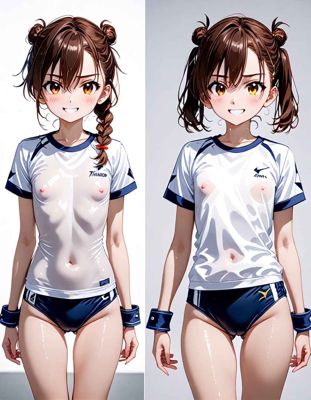 ブルマ＆体操服カタログ紺＆灰