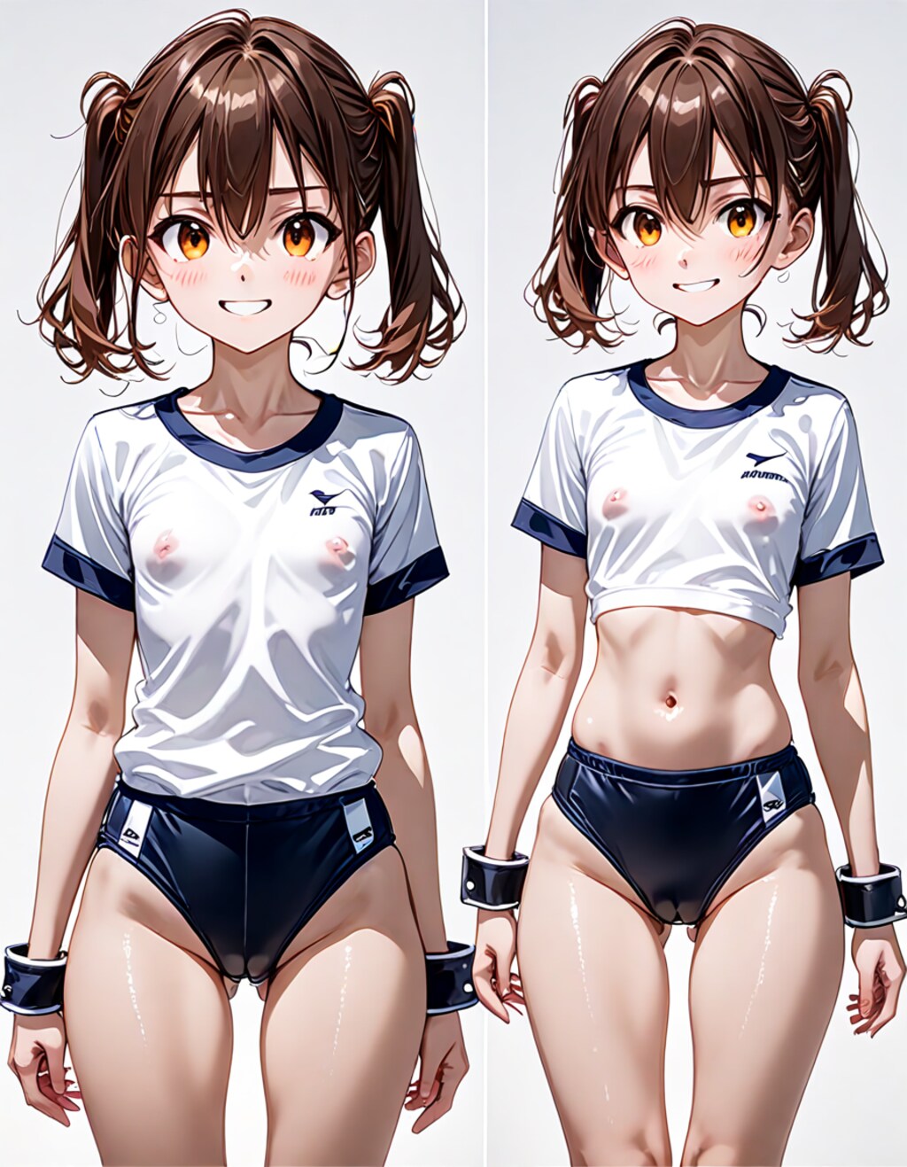 ブルマ＆体操服カタログ紺＆灰